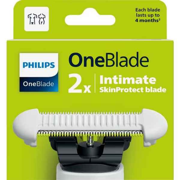 Philips OneBlade Intimate Male SkinProtect Vervangmesjes - QP229/50