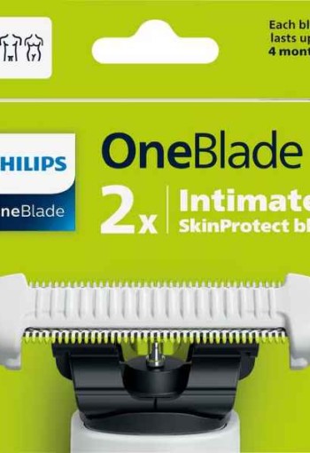 Philips OneBlade Intimate Male SkinProtect Vervangmesjes - QP229/50