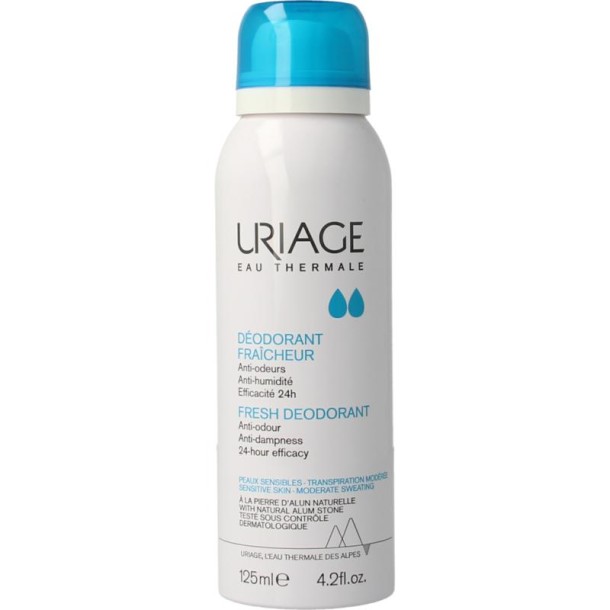 Uriage Thermaal water verfrissende deodorant (125 Milliliter)