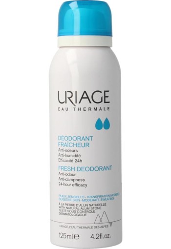 Uriage Thermaal water verfrissende deodorant (125 Milliliter)