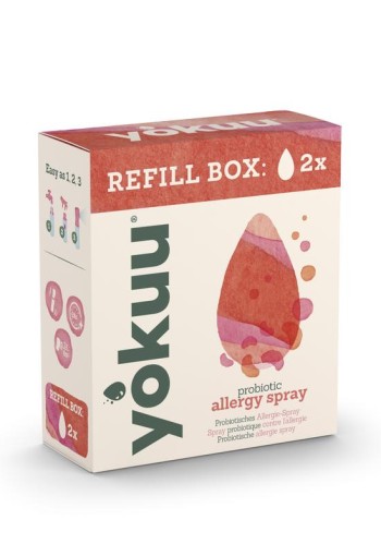 Yokuu Allergy spray refill parels (2 Stuks)