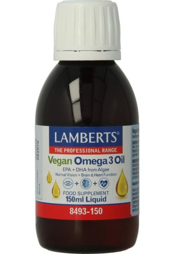 Lamberts Vegan omega 3 olie (150 Milliliter)