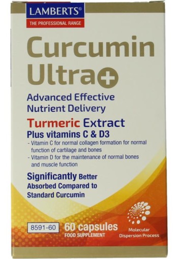 Lamberts Curcumine ultra+ (60 Capsules)