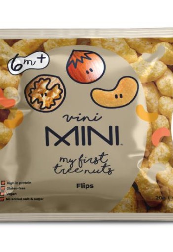 Vini Mini Mijn eerste boomnoten flips (20 Gram)