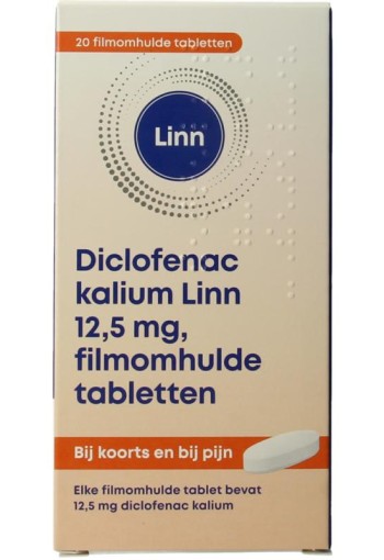 Linn Diclofenac 12.5mg (20 Stuks)