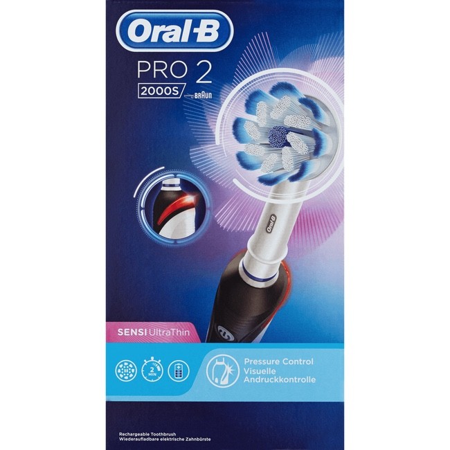 Verbaasd Slecht Verknald ORAL B Oral-B Pro 2000S Elektrische Tandenborstel