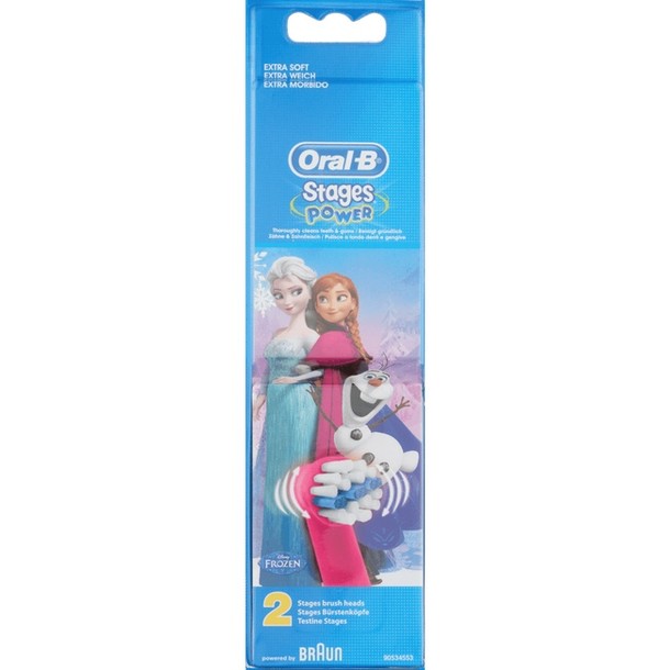 Oral-B Stages Frozen Opzetborstels 2 stuks