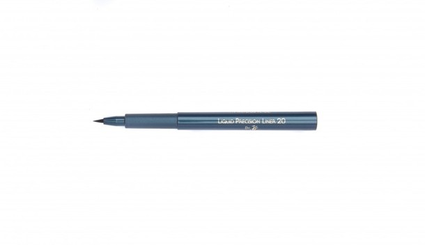 John van G Eyeliner liquid precision 20 blue (1 Stuks)