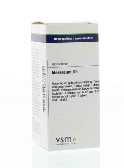 VSM Mezereum D6 (200 Tabletten)