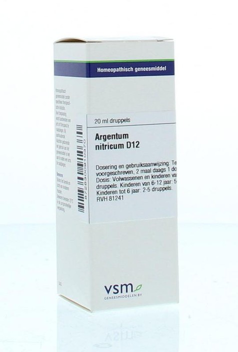 VSM Argentum nitricum D12 (20 Milliliter)