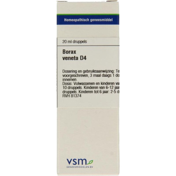 VSM Borax veneta D4 (20 Milliliter)