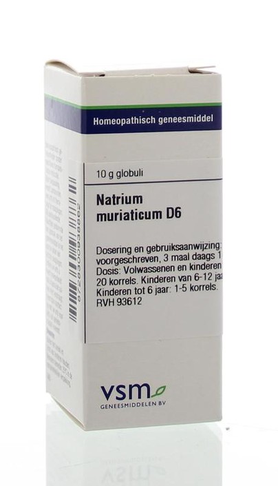 VSM Natrium muriaticum D6 (10 Gram)