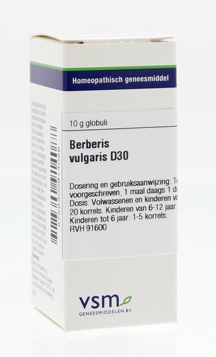 VSM Berberis vulgaris D30 (10 Gram)