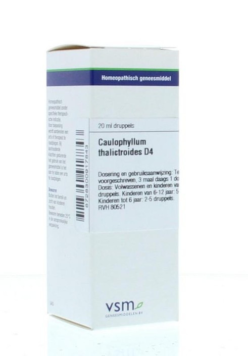 VSM Caulophyllum thalictroides D4 (20 Milliliter)