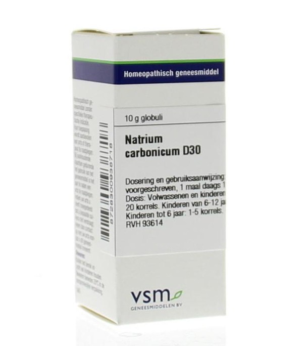 VSM Natrium carbonicum D30 (10 Gram)