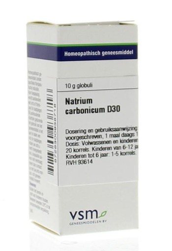 VSM Natrium carbonicum D30 (10 Gram)