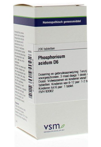 VSM Phosphoricum acidum D6 (200 Tabletten)