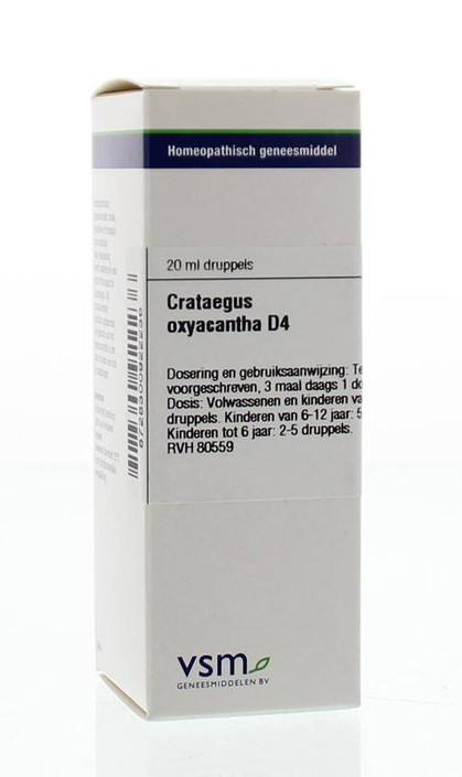 VSM Crataegus oxyacantha D4 (20 Milliliter)