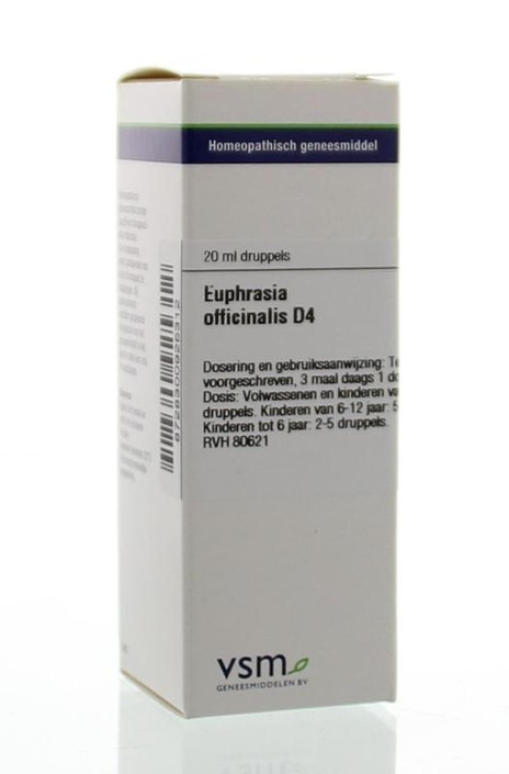 VSM Euphrasia officinalis D4 (20 Milliliter)