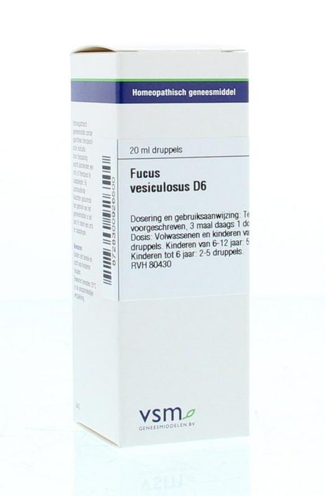 VSM Fucus vesiculosus D6 (20 Milliliter)