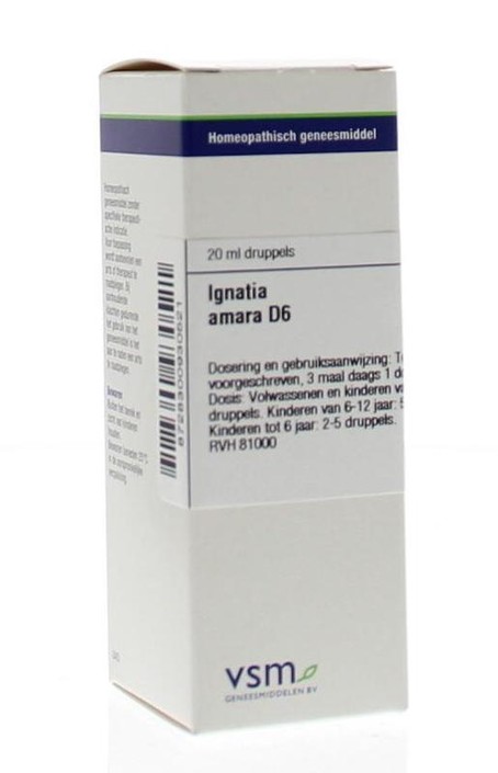 VSM Ignatia amara D6 (20 Milliliter)