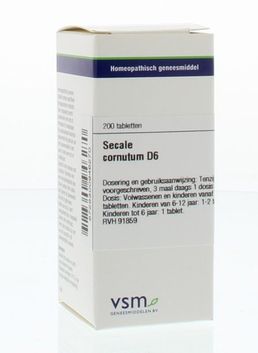 VSM Secale cornutum D6 (200 Tabletten)