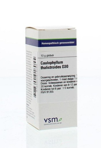 VSM Caulophyllum thalictroides D30 (10 Gram)