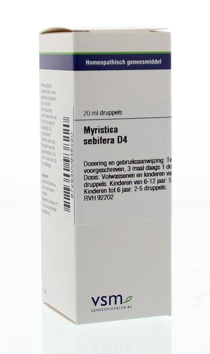 VSM Myristica sebifera D4 (20 Milliliter)