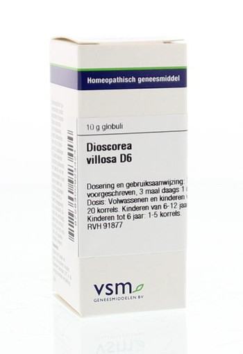 VSM Dioscorea villosa D6 (10 Gram)