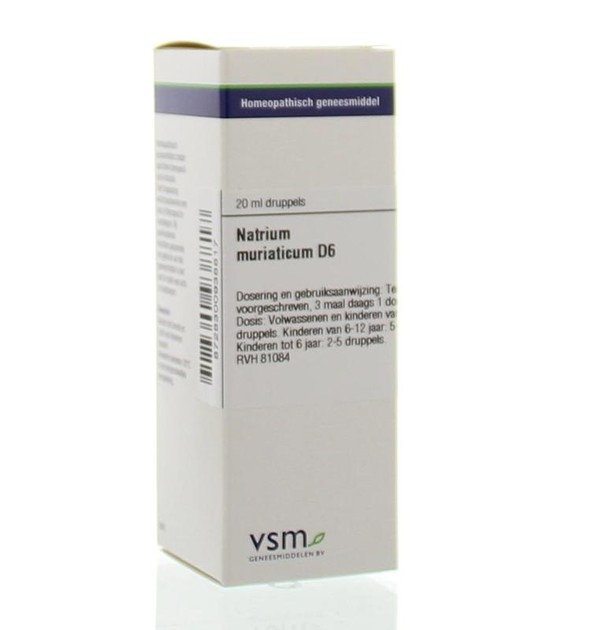 VSM Natrium muriaticum D6 (20 Milliliter)