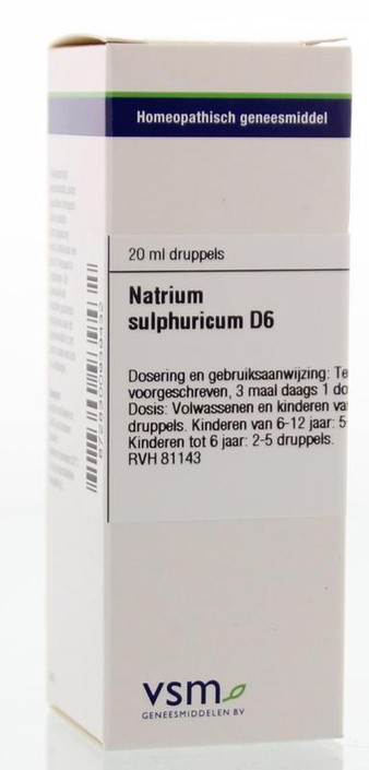 VSM Natrium sulphuricum D6 (20 Milliliter)