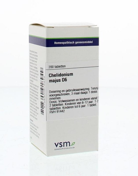 VSM Chelidonium majus D6 (200 Tabletten)
