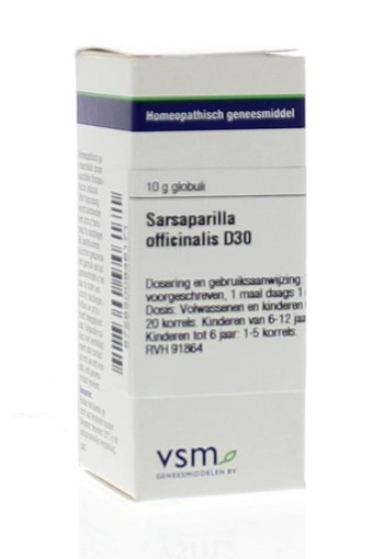 VSM Sarsaparilla officinalis D30 (10 Gram)