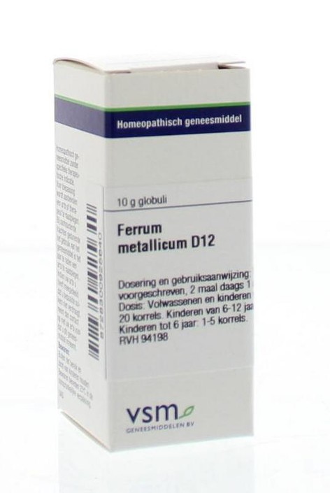 VSM Ferrum metallicum D12 (10 Gram)