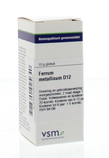 VSM Ferrum metallicum D12 (10 Gram)