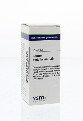 VSM Ferrum metallicum D30 (10 Gram)