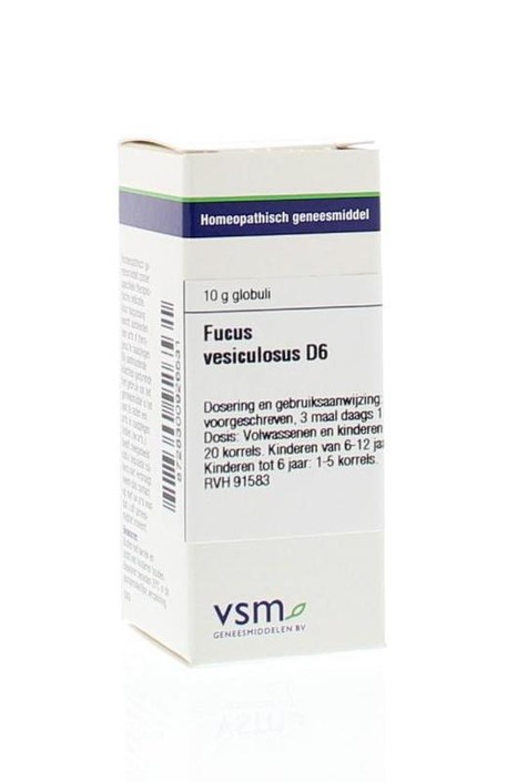 VSM Fucus vesiculosus D6 (10 Gram)