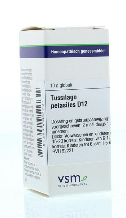 VSM Tussilago petasites D12 (10 Gram)