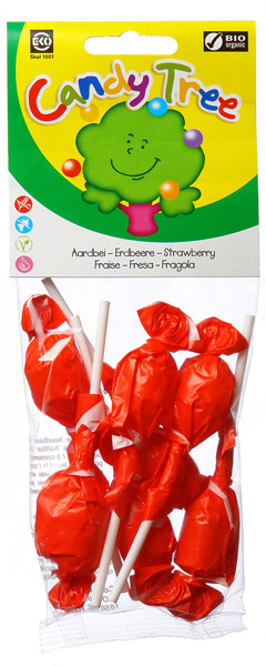 Candy Tree Aardbeiknotsen bio (7 Stuks)