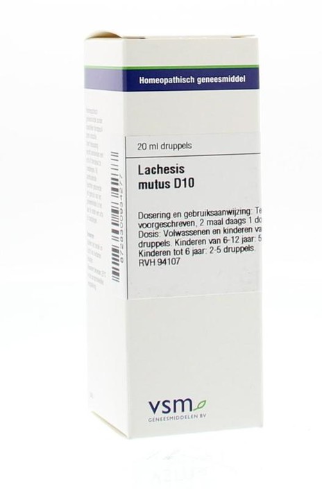 VSM Lachesis mutus D10 (20 Milliliter)