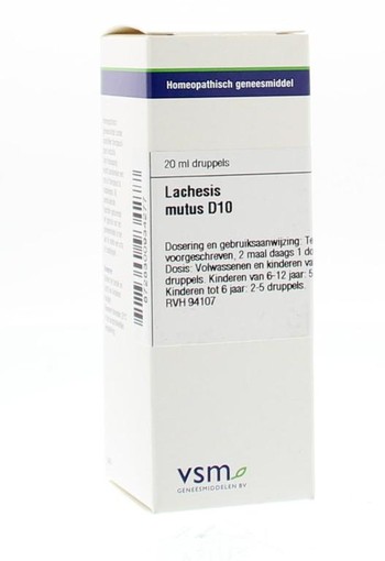 VSM Lachesis mutus D10 (20 Milliliter)