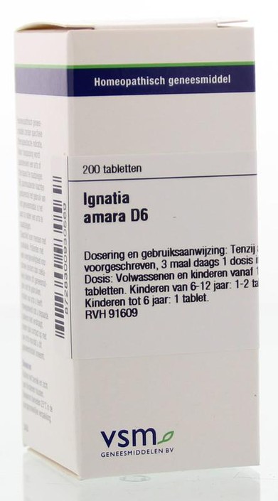 VSM Ignatia amara D6 (200 Tabletten)