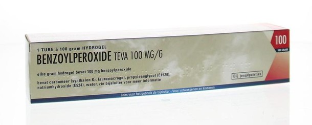 Teva Benzoylperoxide 10% (100 Gram)