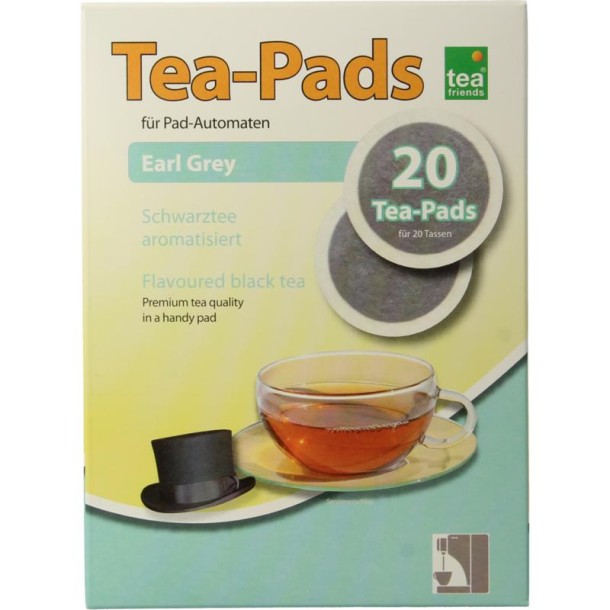 Geels Earl grey tea pads (20 Stuks)