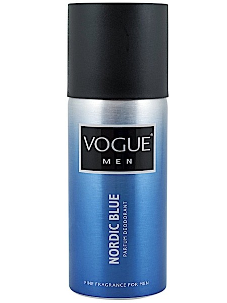 Vernietigen gelijkheid Winkelier Vogue Men Nordic Blue - 150 ml - Deodorant