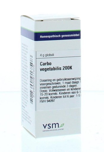 VSM Carbo vegetabilis 200K (4 Gram)