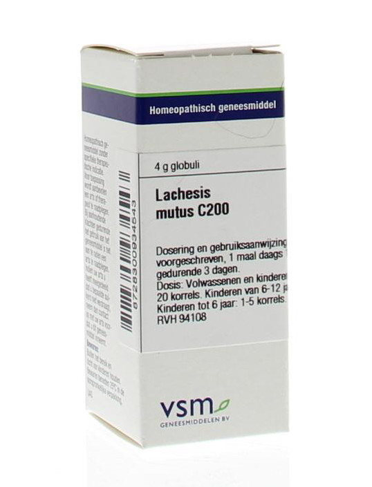 VSM Lachesis mutus C200 (4 Gram)