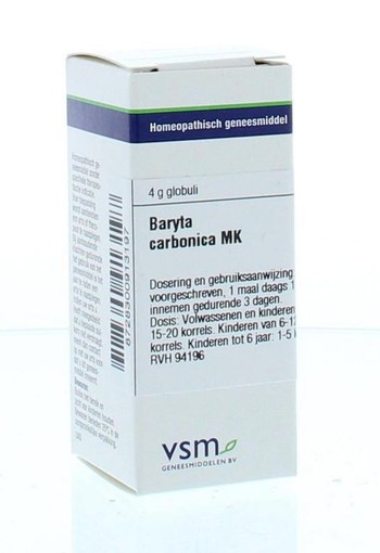 VSM Baryta carbonica MK (4 Gram)