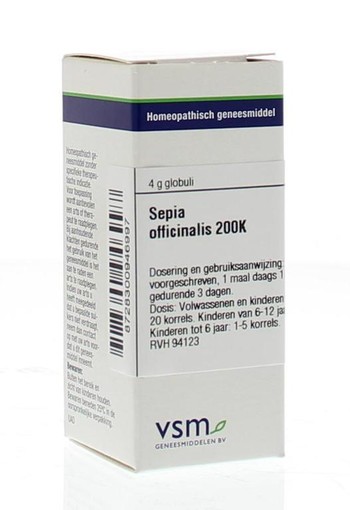 VSM Sepia officinalis 200K (4 Gram)