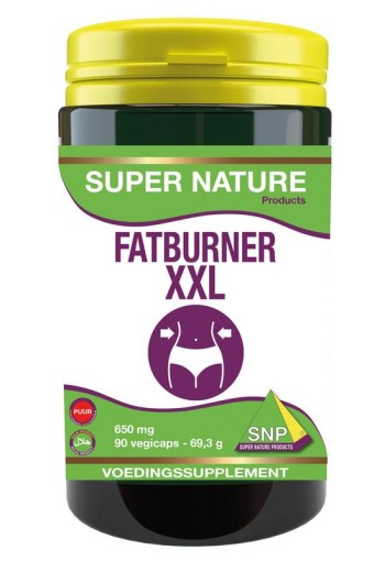SNP Fatburner XXL 650 mg puur (90 Vegetarische capsules)